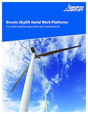 Tehergépkocsira szerelt csuklógémes munkaállványok Bronto Skylift S 255 HLA