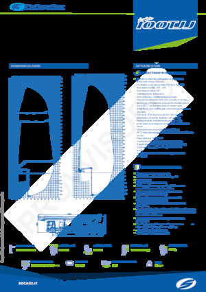 Tehergépkocsira szerelt teleszkópos munkaállványok Socage forSte 100TJJ