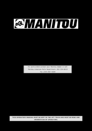 Dízel teherautóra rögzíthető targoncák Manitou TMT 55