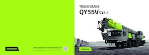Tehergépkocsira szerelt teleszkópos daruk Zoomlion QY55V532.2
