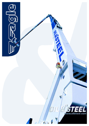 Tehergépkocsira szerelt csuklógémes munkaállványok Oil & Steel Eagle 5634