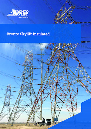 Tehergépkocsira szerelt teleszkópos munkaállványok Bronto Skylift SI169HDT-C  