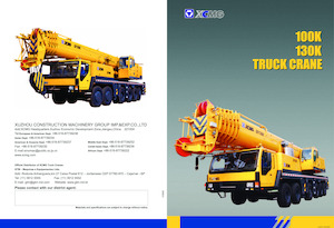 Tehergépkocsira szerelt teleszkópos daruk XCMG QY130K