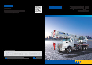 Tehergépkocsira szerelt teleszkópos daruk XCMG XCT40U