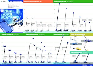 Tehergépkocsira szerelt teleszkópos munkaállványok Tadano AT-220TG
