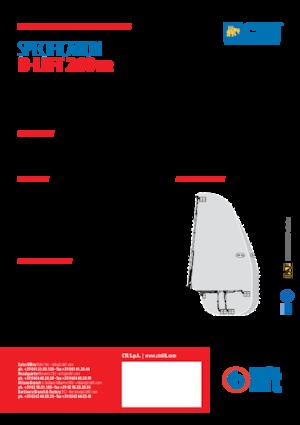 Tehergépkocsira szerelt teleszkópos munkaállványok CTE B-Lift 260