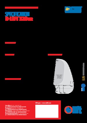 Tehergépkocsira szerelt teleszkópos munkaállványok CTE B-Lift 320