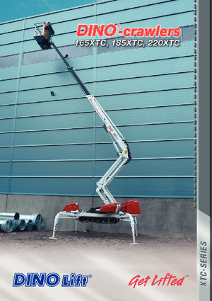 Tehergépkocsira szerelt teleszkópos munkaállványok Dino Lift Dino 220 XTM