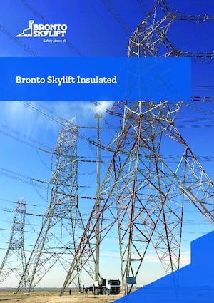 Tehergépkocsira szerelt teleszkópos munkaállványok Bronto Skylift S 44 HDT 2000