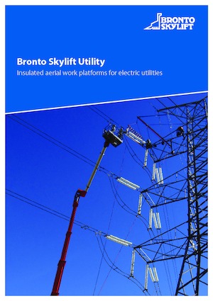 Tehergépkocsira szerelt teleszkópos munkaállványok Bronto Skylift SI156HDT-C 