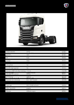 Nyergesvontatók Scania S 420 A4x2NZ
