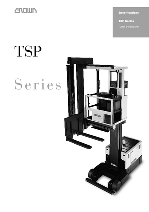 Magasraktári targoncák Crown 1,5 TSP