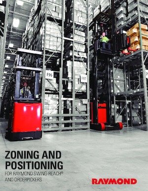 Magasraktári targoncák RAYMOND 9700