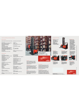 Magasraktári targoncák Linde A 1.35