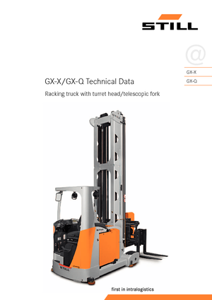 Magasraktári targoncák Still GX-X