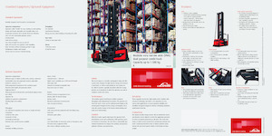 Magasraktári targoncák Linde K 1.3