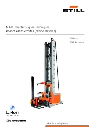 Magasraktári targoncák Still MX-X 1.5