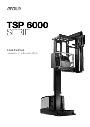 Magasraktári targoncák Crown TSP 6000 1.25 B
