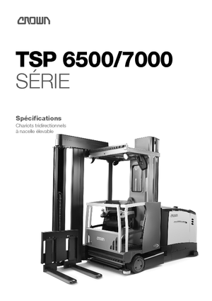 Magasraktári targoncák Crown TSP 6500 1.0 AA