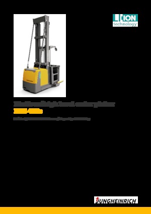 Horizontál kommisiózó targoncák Jungheinrich EKS 412s