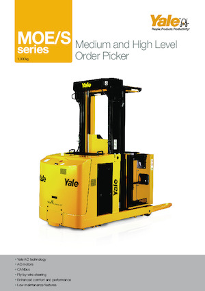 Horizontál kommisiózó targoncák Yale MO 10 AC