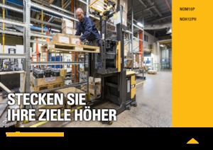 Horizontál kommisiózó targoncák Caterpillar NOH12PH