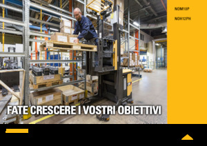 Horizontál kommisiózó targoncák Caterpillar NOM10P