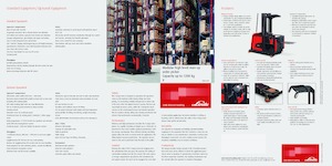 Horizontál kommisiózó targoncák Linde V24V Std.