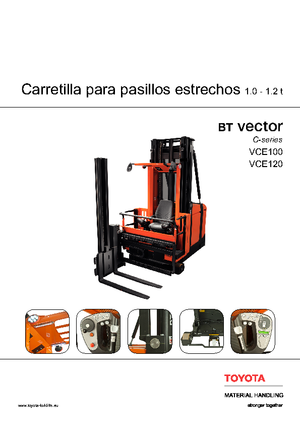 Elektromos oldalvilás taroncák BT Vector VCE 100
