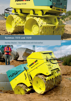 Vibrációs padkahengerek Ammann Rammax 1510 CI