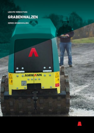 Vibrációs padkahengerek Ammann Rammax 1575