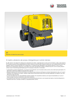 Vibrációs padkahengerek Wacker Neuson RT 56 SC 2