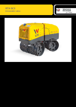 Vibrációs padkahengerek Wacker Neuson RTLx SC 3