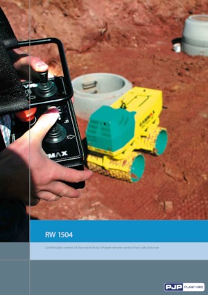 Vibrációs padkahengerek Rammax RW 1504 HK