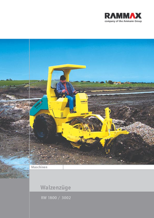 Vibrációs padkahengerek Rammax RW 3002 SPT