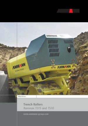 Vibrációs padkahengerek Rammax RX 1510 C