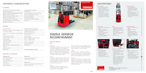 Gyalogkiséretű raklapemelák Linde D10