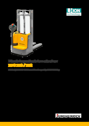 Gyalogkiséretű raklapemelák Jungheinrich EJC 112