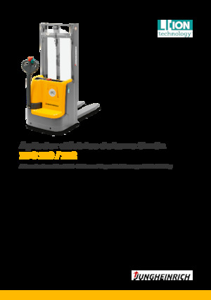 Gyalogkiséretű raklapemelák Jungheinrich EJC 112