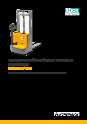 Gyalogkiséretű raklapemelák Jungheinrich EJC 112