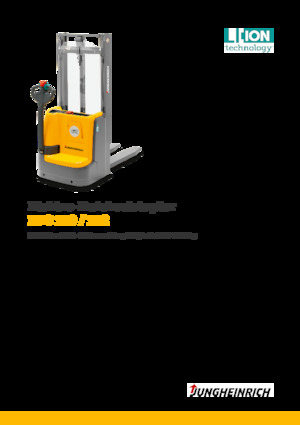 Gyalogkiséretű raklapemelák Jungheinrich EJC 110n