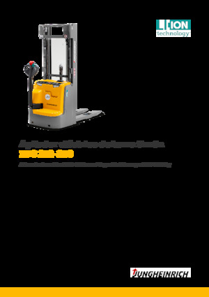 Gyalogkiséretű raklapemelák Jungheinrich EJC 216