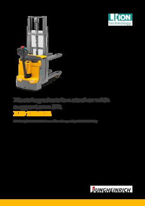 Gyalogkiséretű raklapemelák Jungheinrich EJD 120