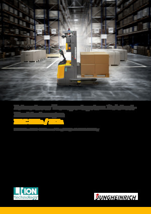 Gyalogkiséretű raklapemelák Jungheinrich ERC 213a