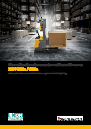 Gyalogkiséretű raklapemelák Jungheinrich ERC 213a