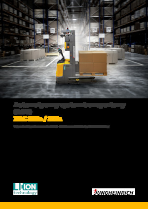 Gyalogkiséretű raklapemelák Jungheinrich ERC 213a