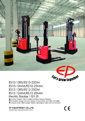 Gyalogkiséretű raklapemelák EP ES10-10ES