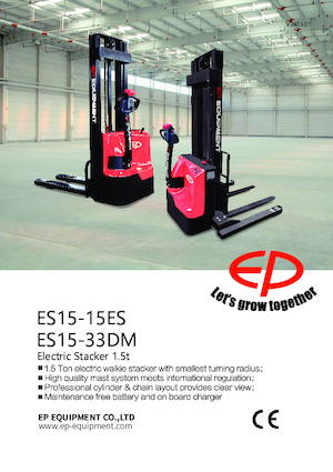 Gyalogkiséretű raklapemelák EP ES15-15ES