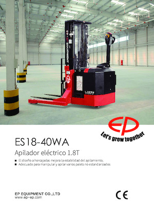 Gyalogkiséretű raklapemelák EP ES18-40WA