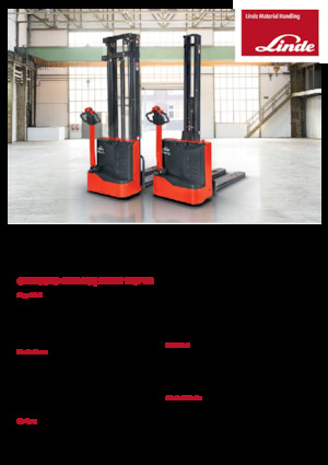 Gyalogkiséretű raklapemelák Linde ML10